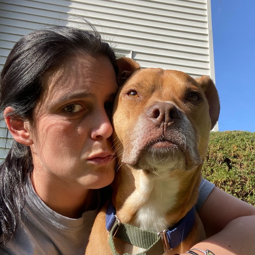 Hi my name is Kady and the handsome guy with me is Scout.